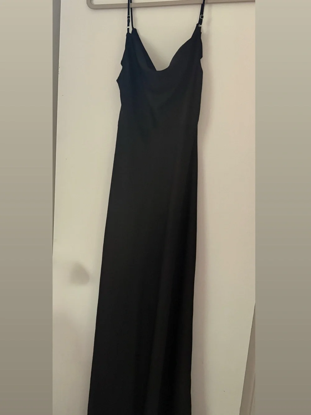 Free People black satin